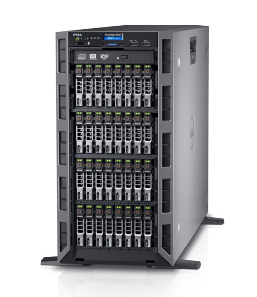 PowerEdge T630 - Intel Xeon E5-2630v3 (20M Cache, 2.40 GHz), 16GB 2133MHz DDR4, No HDD, DVD+/-RW, PERC H730, iDRAC8 Express