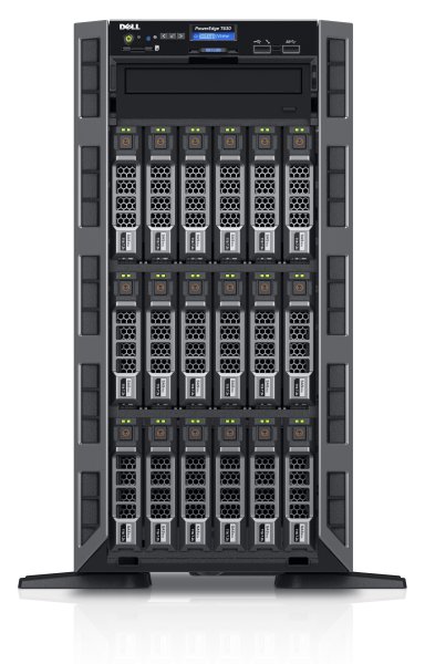 Intel Xeon E5-2609 v4, 8GB (DDR4), 16 x 2.5", 1TB (HDD), Matrox G200 (16MB), DVD±RW, RAID 0/1/5/10/50 (PERC H330), iDRAC8 Express, 5 x USB 2.0, 3 x USB 3.0, 2 x LAN, 1 x Serial, 2 x VGA, 37.57 kg