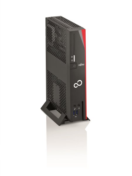 Fujitsu ESPRIMO A525-L AMD G GX-217GA 4 GB DDR3-SDRAM 320 GB HDD Windows 8.1 Desktop PC Black, Red