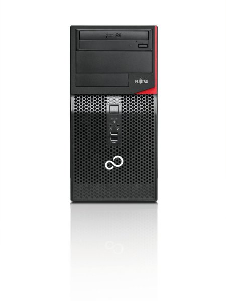 Fujitsu ESPRIMO P420 E85+ Intel Pentium G G3260 4 GB DDR3-SDRAM 500 GB HDD Windows 7 Professional Desktop PC Black
