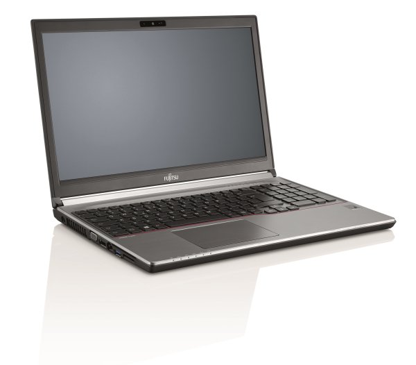 Fujitsu LIFEBOOK E754 Intel® Core™ i3 i3-4000M Laptop 39.6 cm (15.6") HD 4 GB DDR3L-SDRAM 320 GB HDD Windows 7 Professional Black, Silver