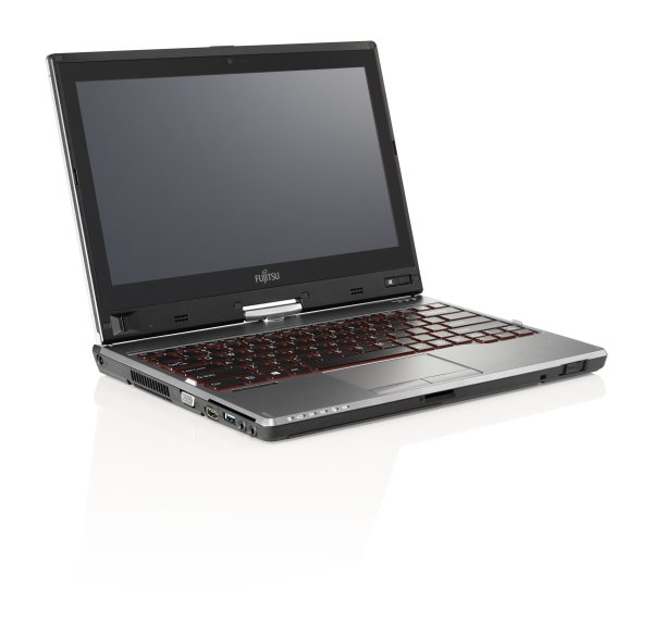 Fujitsu LIFEBOOK T725 Intel® Core™ i5 i5-5200U Hybrid (2-in-1) 31.8 cm (12.5") Touchscreen HD 8 GB DDR3-SDRAM 128 GB SSD Windows 8.1 Pro Black, Silver