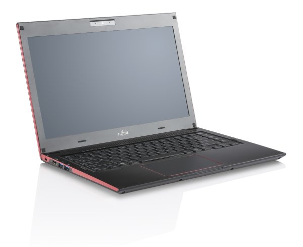Fujitsu LIFEBOOK U554 Intel® Core™ i5 i5-4200U Laptop 33.8 cm (13.3") 4 GB DDR3-SDRAM 500 GB Hybrid-HDD Windows 8.1 Pro Black, Red