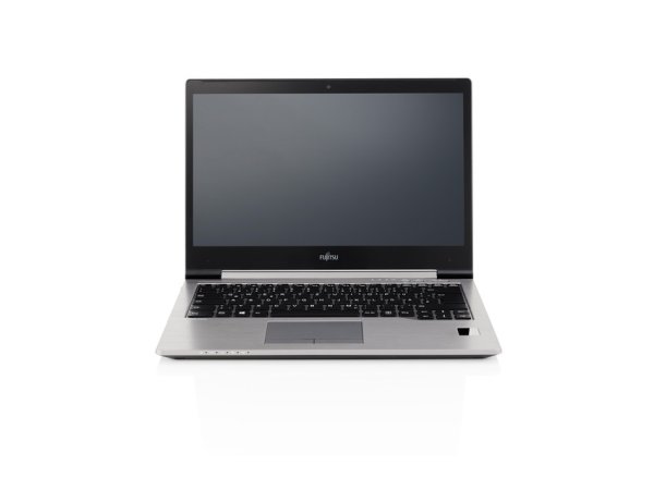 Fujitsu LIFEBOOK U745 Intel® Core™ i3 i3-5010U Ultrabook 35.6 cm (14") HD+ 4 GB DDR3L-SDRAM 128 GB SSD Wi-Fi 5 (802.11ac) Windows 7 Professional Black, Silver