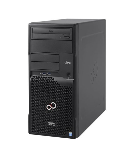 PRIMERGY TX1310 M1 500GB (1 x 500GB), Tower, Intel C226, Intel Xeon E3-1226v3, 4GB DDR3 1600MHz, 4 x 3.5" SATA, Dual Gigabit, DVD Super Multi, 250W