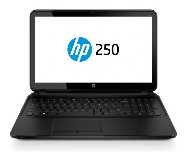 HP 250 G2 Intel® Celeron® N2810 Laptop 39.6 cm (15.6") 2 GB DDR3L-SDRAM 500 GB HDD Wi-Fi 4 (802.11n) Windows 8.1 Pro Black