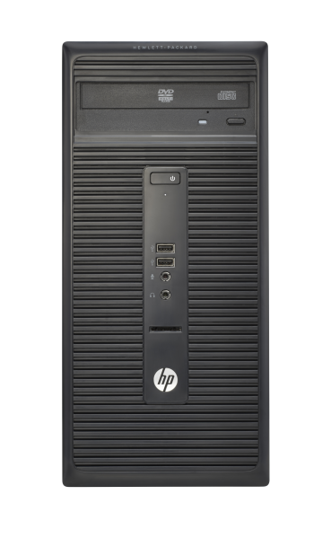 HP 280 G1 Intel Pentium G G3250 4 GB DDR3-SDRAM 500 GB HDD Windows 7 Home Premium Micro Tower PC Black