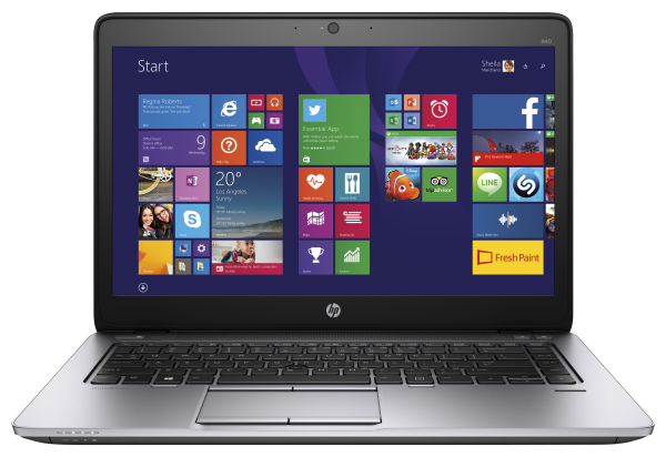 HP EliteBook 840 G1 Intel® Core™ i5 i5-4200U Laptop 35.6 cm (14") 4 GB DDR3L-SDRAM 128 GB SSD Windows 8 Pro Silver