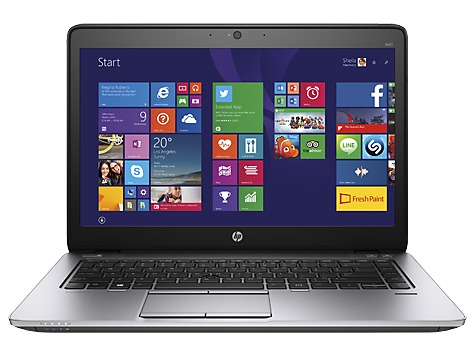 HP EliteBook 840 G2 Intel® Core™ i5 i5-5300U Laptop 35.6 cm (14") 8 GB DDR3L-SDRAM 256 GB SSD Windows 7 Professional Black, Silver