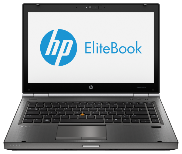 HP EliteBook 8470w Intel® Core™ i7 i7-3630QM Laptop 35.6 cm (14") HD+ 4 GB DDR3-SDRAM 500 GB HDD AMD FirePro M2000 Windows 7 Professional Silver