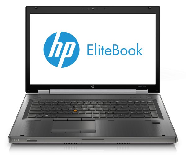 HP EliteBook 8770w Intel® Core™ i7 i7-3740QM Mobile workstation 43.9 cm (17.3") Full HD 8 GB DDR3-SDRAM 256 GB SSD NVIDIA® Quadro® K3000M Windows 7 Professional Charcoal