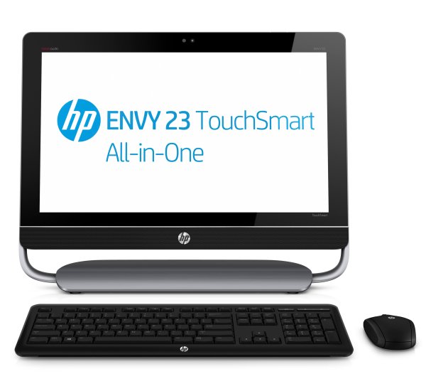 HP ENVY TouchSmart 23-d210ea Intel Pentium G G2030 58.4 cm (23") 1920 x 1080 pixels Touchscreen All-in-One PC 4 GB DDR3-SDRAM 500 GB HDD Windows 8 Black