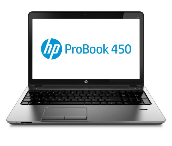 HP ProBook 450 G1 Intel® Core™ i3 i3-4000M Laptop 39.6 cm (15.6") HD 6 GB DDR3L-SDRAM 500 GB HDD Windows 7 Professional Black, Silver