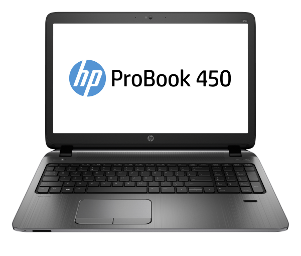 HP ProBook 450 G2 Intel® Core™ i5 i5-5200U Laptop 39.6 cm (15.6") HD 4 GB DDR3L-SDRAM 500 GB HDD Wi-Fi 5 (802.11ac) Windows 7 Professional Black, Silver