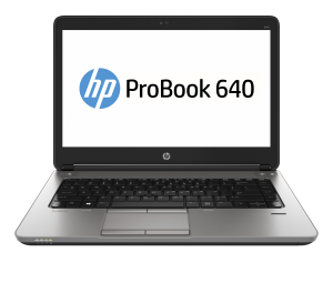 HP ProBook 640 G1 Intel® Core™ i5 i5-4300M Laptop 35.6 cm (14″) HD 4 GB DDR3L-SDRAM 500 GB HDD Wi-Fi 4 (802.11n) Windows 7 Professional Black, Silver