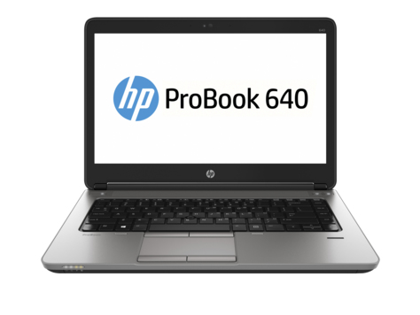 HP ProBook 640 G1 Intel® Core™ i5 i5-4300M Laptop 35.6 cm (14") HD 8 GB DDR3L-SDRAM 500 GB HDD Wi-Fi 4 (802.11n) Windows 7 Professional Silver
