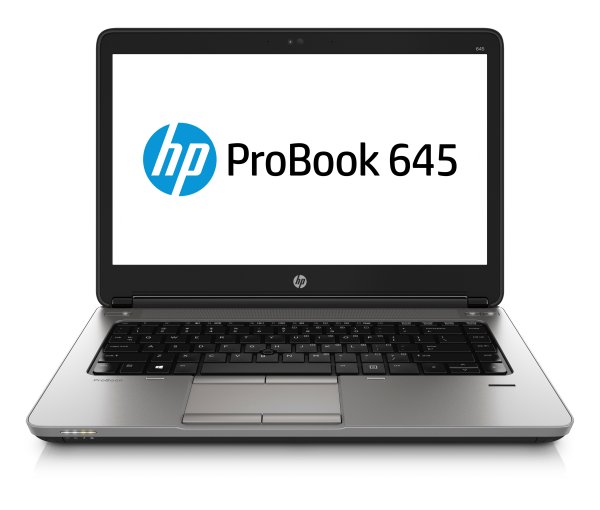 HP ProBook 645 G1 Notebook PC AMD A6 A6-5350M Laptop 39.6 cm (15.6") HD 4 GB DDR3L-SDRAM 500 GB Windows 7 Professional Black, Silver