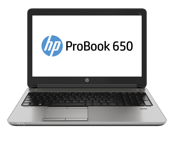 HP ProBook 650 G1 Intel® Core™ i5 i5-4300M Laptop 39.6 cm (15.6") HD 4 GB DDR3-SDRAM 500 GB HDD Wi-Fi 4 (802.11n) Windows 7 Professional Black, Silver