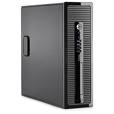 HP ProDesk 400 G1 SFF Intel® Core™ i5 i5-4570 4 GB DDR3-SDRAM 500 GB HDD Windows 7 Professional PC Black