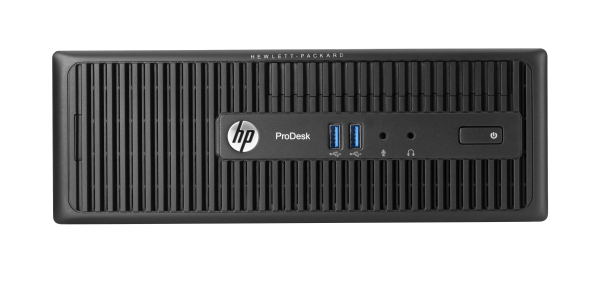 HP ProDesk 400 G2.5 Intel Pentium G G3260 4 GB DDR3L-SDRAM 1 TB HDD Windows 7 Professional SFF PC Black