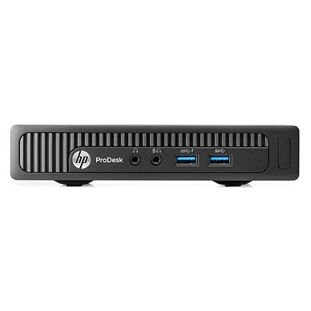 HP ProDesk 600 G1 Mini Intel® Core™ i3 i3-4370T 4 GB DDR3-SDRAM 128 GB SSD Windows 7 Professional Desktop Mini PC Black