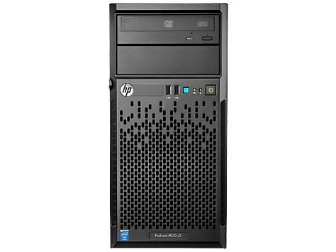 HP ProLiant ML10 v2 G3240 3.1GHz 2-core 4GB-U B120i 4LFF 1x1TB 350W PS Server/TV