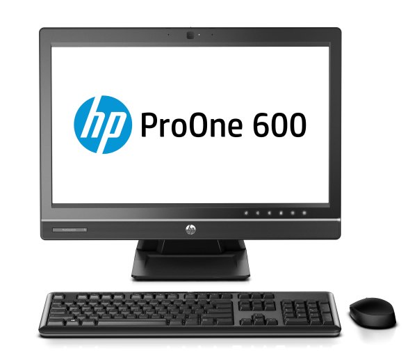 HP ProOne 600 G1 Intel® Core™ i5 i5-4590S 54.6 cm (21.5") All-in-One PC 4 GB DDR3-SDRAM 500 GB HDD Windows 7 Professional Wi-Fi 4 (802.11n) Black