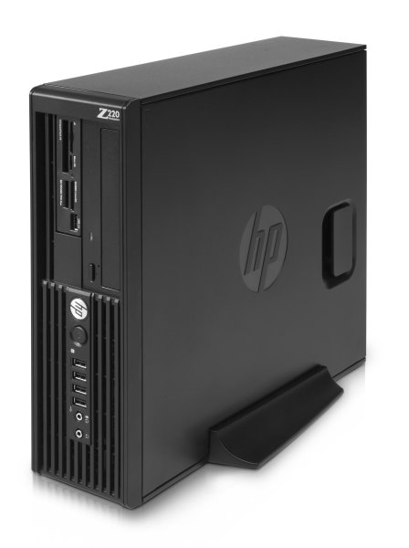 HP 220 SFF Intel® Xeon® E3 V2 Family E3-1225V2 4 GB DDR3-SDRAM 500 GB HDD Windows 7 Professional Workstation Black