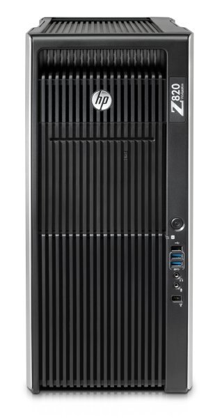 HP 820 Intel® Xeon® E5 V2 Family E5-2695V2 32 GB DDR3-SDRAM 1 TB HDD Windows 7 Professional Mini Tower Workstation Black