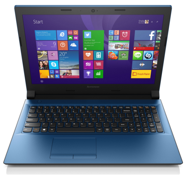 Lenovo IdeaPad 305 Intel® Core™ i3 i3-5005U Laptop 39.6 cm (15.6") HD 8 GB DDR3L-SDRAM 2 TB HDD Windows 10 Home Blue