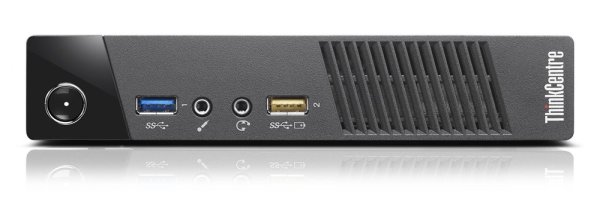 Lenovo ThinkCentre M93p Intel® Core™ i7 i7-4785T 8 GB DDR3-SDRAM 256 GB SSD Windows 7 Professional Mini PC Black