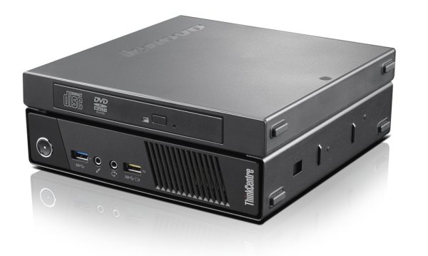 Lenovo ThinkCentre M93p Intel® Core™ i5 i5-4590T 8 GB DDR3-SDRAM 320 GB HDD Windows 7 Professional Mini PC Black