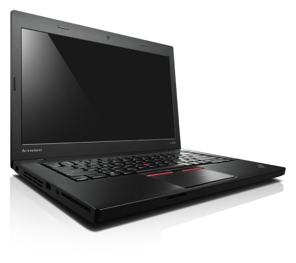 Lenovo ThinkPad L450 Intel® Core™ i5 i5-5200U Laptop 35.6 cm (14") Full HD 8 GB DDR3L-SDRAM 256 GB SSD Wi-Fi 5 (802.11ac) Windows 7 Professional Black