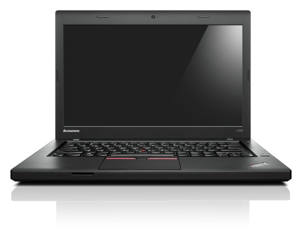 Lenovo ThinkPad L450 Intel® Core™ i5 i5-5200U Laptop 35.6 cm (14") Full HD 4 GB DDR3L-SDRAM 128 GB SSD Windows 7 Professional Black