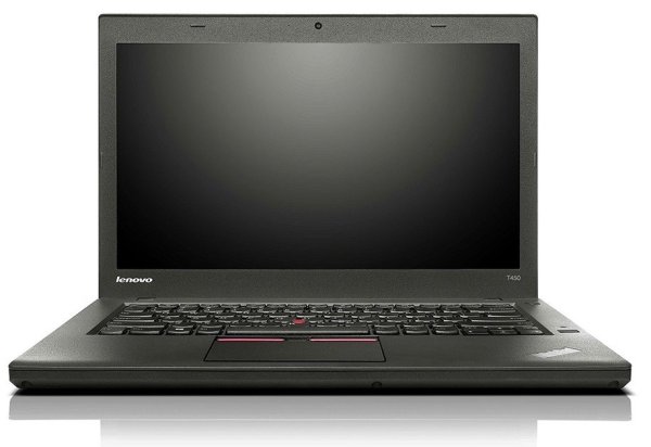 Lenovo ThinkPad T450 Intel® Core™ i7 i7-5600U Laptop 35.6 cm (14") HD+ 8 GB DDR3L-SDRAM 256 GB SSD Windows 7 Professional Black