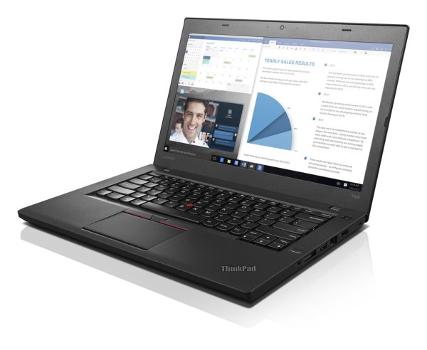 Lenovo ThinkPad T460 Laptop 35.6 cm (14") 8 GB DDR3L-SDRAM 256 GB SSD Windows 10 Pro Black