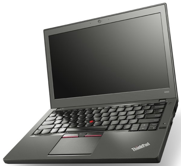 Lenovo ThinkPad X250 Intel® Core™ i5 i5-5200U Laptop 31.8 cm (12.5") HD 4 GB DDR3L-SDRAM 128 GB SSD Wi-Fi 4 (802.11n) Windows 8.1 Pro Black