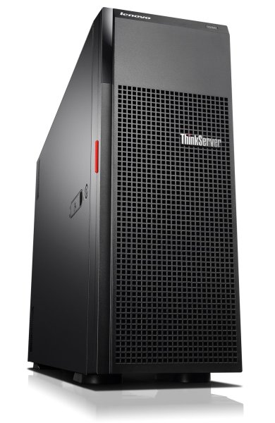 ThinkServer TD350, 4U Tower, 1 x Intel Xeon E5-2683v3, 1 x 8GB DDR4-2133MHz RDIMM, 16 x 2.5" HS, RAID 720ix+1GB RAM, DVDRW, Redundant hot-swap PSU 750W Platinum