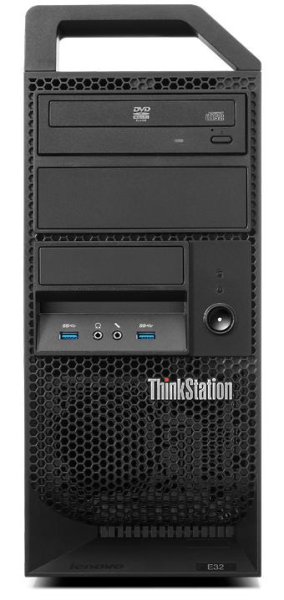 Lenovo ThinkStation E32 Intel® Core™ i7 i7-4770 4 GB DDR3-SDRAM 2 TB HDD Windows 7 Professional Mini Tower Workstation Black