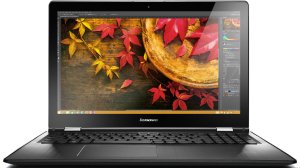 Lenovo IdeaPad Yoga 500 15 Intel® Core™ i7 i7-6500U Hybrid (2-in-1) 39.6 cm (15.6″) Touchscreen Full HD 8 GB DDR3L-SDRAM 1 TB HDD NVIDIA® GeForce® GT 920M Windows 10 Home Black
