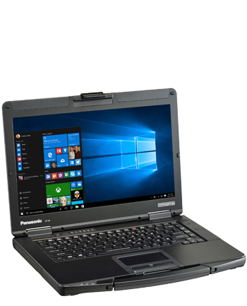 Panasonic Toughbook CF-54 Intel® Core™ i5 i5-6300U Laptop 35.6 cm (14") Full HD 4 GB DDR3L-SDRAM 256 GB SSD Wi-Fi 5 (802.11ac) Windows 7 Professional Black, Silver