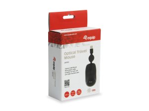 Equip 245103 mouse Travel Ambidextrous USB Type-A Optical 1000 DPI