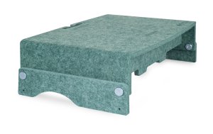 BakkerElkhuizen Q-riser 110 Circular 76.2 cm (30") Desk Green