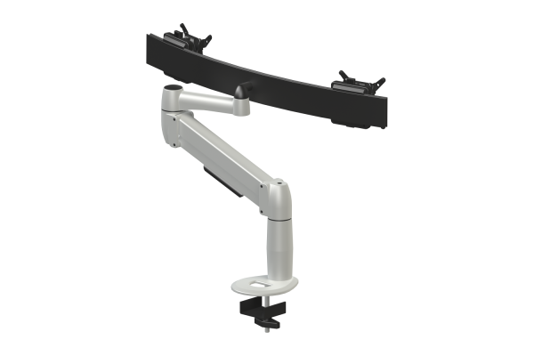 BakkerElkhuizen Space-arm Beam Dual 61 cm (24") Desk Silver