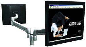 BakkerElkhuizen Space-arm 48.3 cm (19") Desk Aluminium