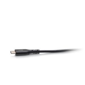C2G 1.5ft (0.5m) USB-C® Male to USB-C Male Cable (20V 5A) - USB 2.0 (480Mbps)