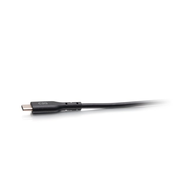C2G 1.5ft (0.5m) USB-C® Male to USB-C Male Cable (20V 5A) - USB 2.0 (480Mbps)