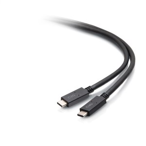 C2G 6ft (1.8m) USB-C® Male to USB-C Male Cable (20V 5A) - USB 3.2 Gen 1 (5Gbps)