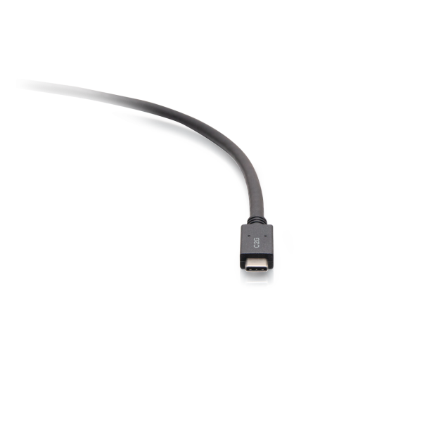 C2G 6.5ft (2m) USB-C® Male to USB-C Male Cable (20V 3A) - USB 3.2 Gen 1 (5Gbps)