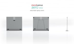 STANDIVARIUS aero evo Laptop stand Aluminium, Silver 43.2 cm (17")
